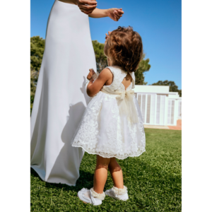 ABEL&LULA ΦΟΡΕΜΑ ΟΡΓΑΝΤΖΑ ΚΕΝΤΗΤΗ ΚΡΕΜ 5007 - Image 2