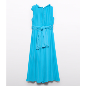 ABEL&LULA ΦΟΡΜΑ ΜΑΚΡΥΑ ΚΡΕΠ ΠΛΙΣΕ ΤΥΡΚΟΥΑΖ 5223 - Image 3