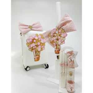 ΒΑΠΤΙΣΤΙΚΟ ΣΕΤ ΑΡΚΟΥΔΑΚΙ ΜΠΛΑΛΟΝΙΑ Κ23-144 - Image 1