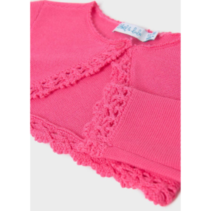 abel & lula μπολερο πλεκτο φουξια 5365 - Image 3