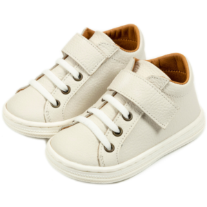 BABYWALKER ΜΟΝΟΧΡΩΜΟ SNEAKER ΜΕ ΜΠΑΡΕΤΑ ΧΡΑΤΣ BS3062 ΕΚΡΟΥ - Image 3