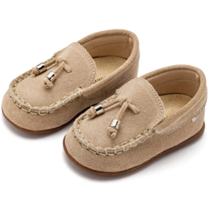 BABYWALKER ΚΑΣΤΟΡΙΝΟ ΔΕΤΟ LOAFER PRI2121 ΜΠΕΖ - Image 3