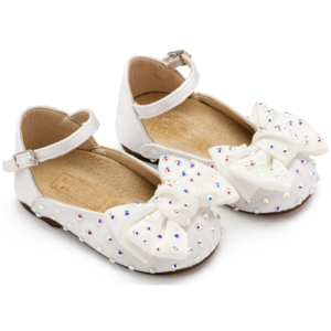 BABYWALKER ΓΟΒΑΚΙ ΣΑΤΕΝ ΜΕ ΦΙΟΓΚΟ ΛΕΥΚΟ LU6121 - Image 1