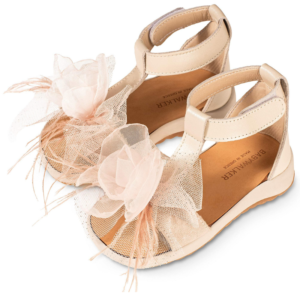 BABYWALKER ΠΕΔΙΛΟ ΜΕ ΛΟΥΛΟΥΔΙ ΕΚΡΟΥ NUDE BS3588 - Image 3
