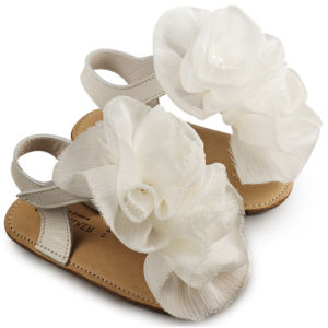 BABYWALKER ΠΕΔΙΛΟ ΜΕ CHIFFON ΛΟΥΛΟΥΔΙΑ ΕΚΡΟΥ MI1559 - Image 1