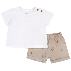 CHICCO ΣΕΤ 2 ΤΜΧ ΕΚΡΟΥ ΜΠΕΖ 73896 - Image 1