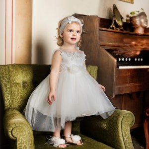 DOLCE BAMBINI ΒΑΠΤΙΣΤΙΚΟ ΦΟΡΕΜΑ 9805-1 - Image 1