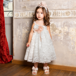 DOLCE BAMBINI ΒΑΠΤΙΣΤΙΚΟ ΦΟΡΕΜΑ 9835-1 - Image 1