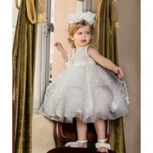 DOLCE BAMBINI ΒΑΠΤΙΣΤΙΚΟ ΦΟΡΕΜΑ 9836-1 - Image 1