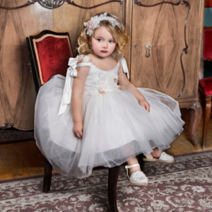 DOLCE BAMBINI ΒΑΠΤΙΣΤΙΚΟ ΦΟΡΕΜΑ 9856-1 - Image 1