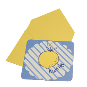 MASTORAS ΠΡΟΣΚΛΗΤΗΡΙΟ ΒΑΠΤΙΣΗΣ ΛΕΜΟΝΙ 325.032 - Image 1