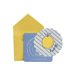 MASTORAS ΠΡΟΣΚΛΗΤΗΡΙΟ ΒΑΠΤΙΣΗΣ ΛΕΜΟΝΙ 325.032 - Image 2