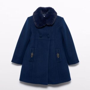 ABEL&LULA ΠΑΛΤΟ ΥΦΑΣΜΑΤΙΝΟ ΜΠΛΕ 5846 - Image 1