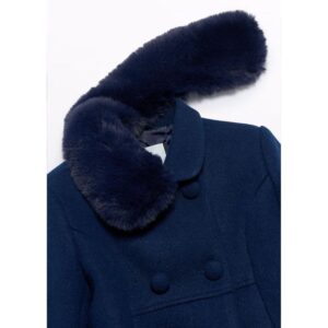 ABEL&LULA ΠΑΛΤΟ ΥΦΑΣΜΑΤΙΝΟ ΜΠΛΕ 5846 - Image 2