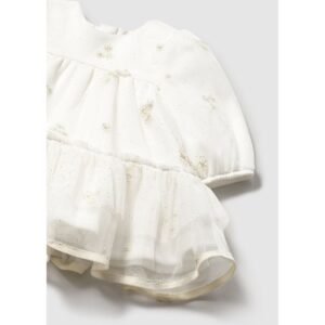 MAYORAL NEW BORN ΦΟΡΕΜΑ ΤΟΥΛΙ ΕΚΡΟΥ 2817 - Image 3