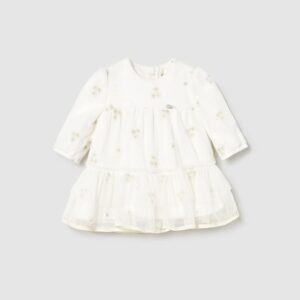 MAYORAL NEW BORN ΦΟΡΕΜΑ ΤΟΥΛΙ ΕΚΡΟΥ 2817 - Image 1